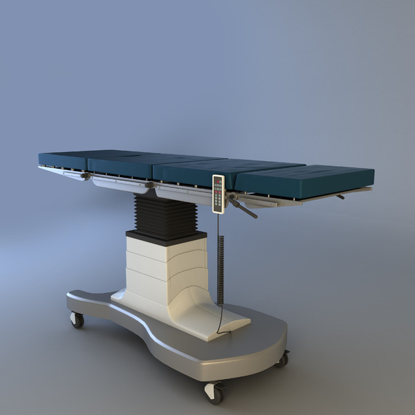 surgical table 3d model - Surgical Table by platinum3dmodels
